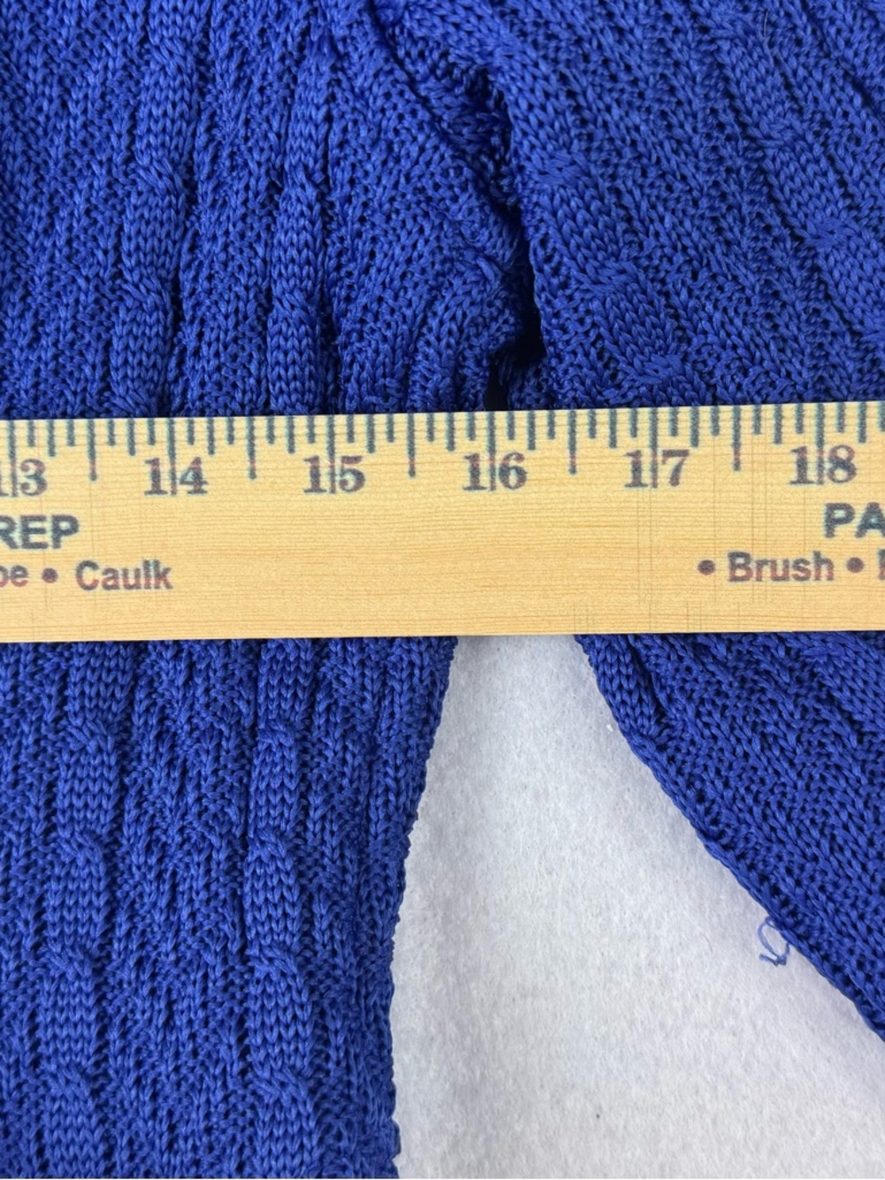 Spyder Women's Cobalt Blue Cable-Knit Zip Jacket with Teal Accents - Picture 6 of 10